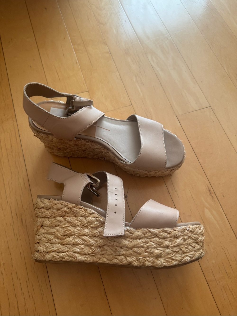 Dolce Vita Nude Espadrille Platform Sandals